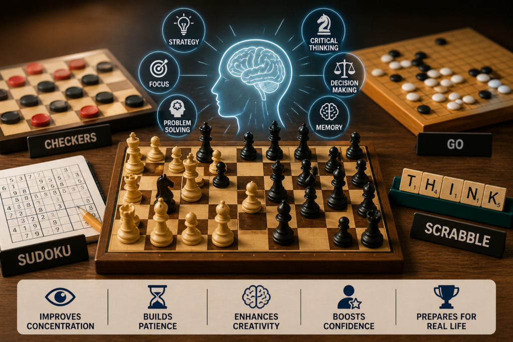 Chess vs board games comparison