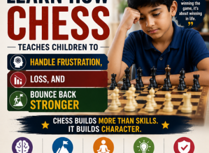 Beyond Winning, Learn How Chess Teaches Children to Handle Frustration, Loss, and Bounce Back Stronger